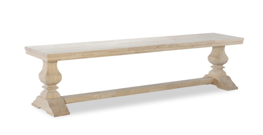 Pedestal Bench
